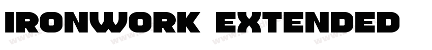 Ironwork Extended字体转换